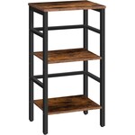Bobbel Home Bobbel Home Smalle boekenkast met 3 niveaus 81 cm