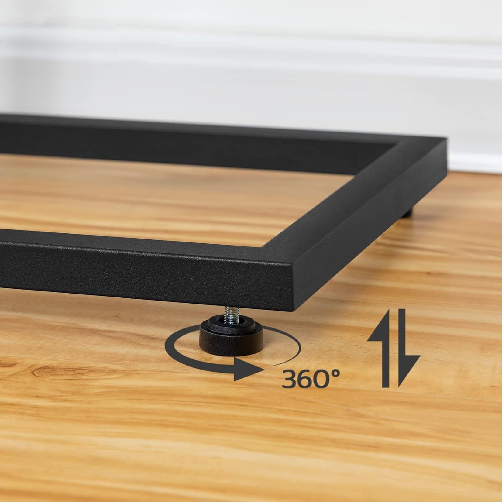 Bobbel Home Bobbel Home Side Table with Power Outlet and USB Ports | Rustic Brown | 39 x 26 x 62 cm | Practical Home Storage