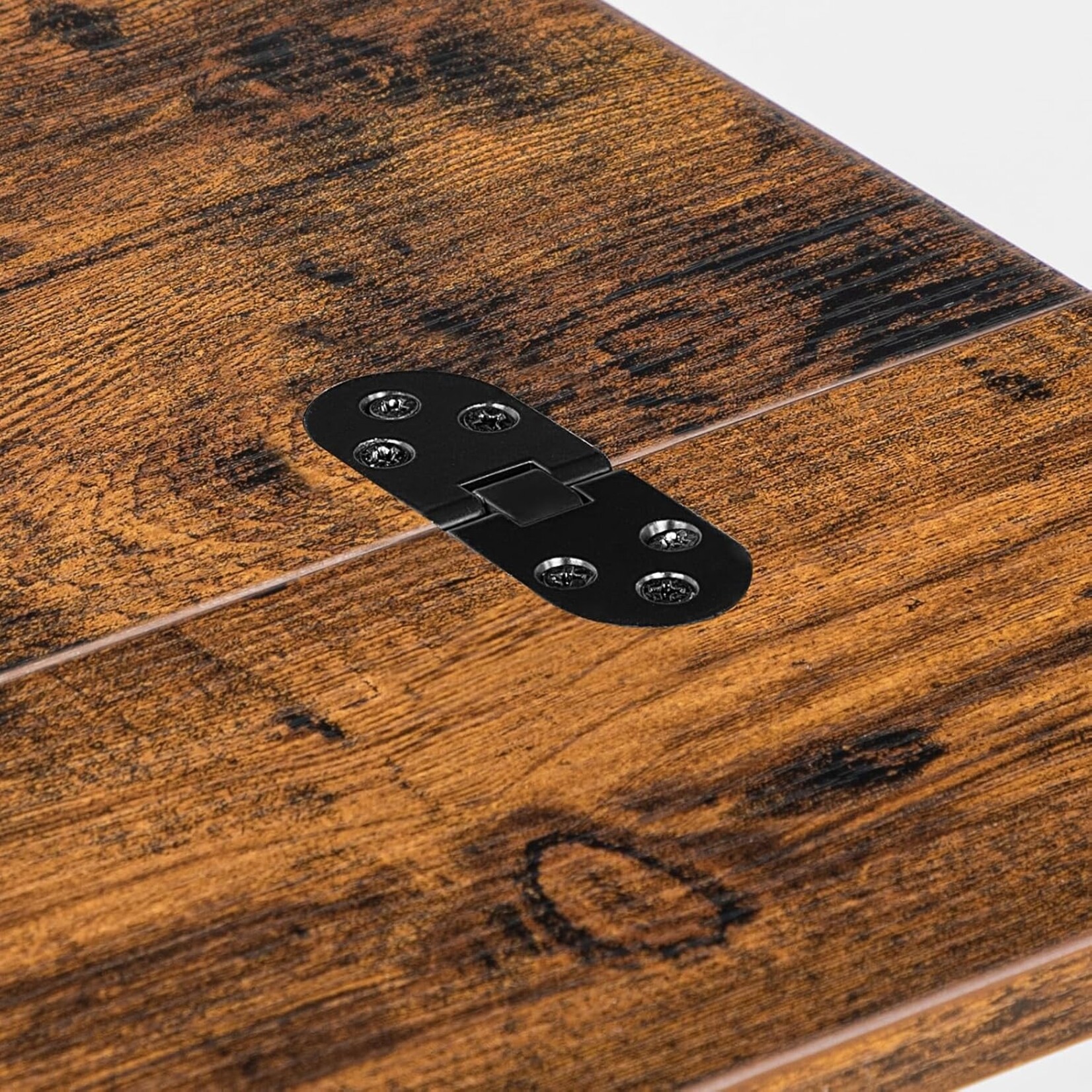 Bobbel Home Bobbel Home Bijzettafel met stopcontact en USB | Rustiek bruin | 39 x 26 x 62 cm | Praktisch opbergmeubel voor thuis