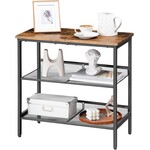 Bobbel Home Bobbel Home Bijzettafel met 3 niveaus en 2 verstelbare legplanken