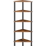 Bobbel Home Bobbel Home Industriële hoekboekenkast met 5 niveaus