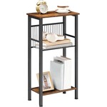 Bobbel Home Bobbel Home Smalle sidetable met 3 niveaus en verstelbaar rooster