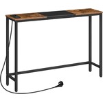 Bobbel Home Bobbel Home Smalle sidetable met stopcontact en USB aansluitingen 114 cm