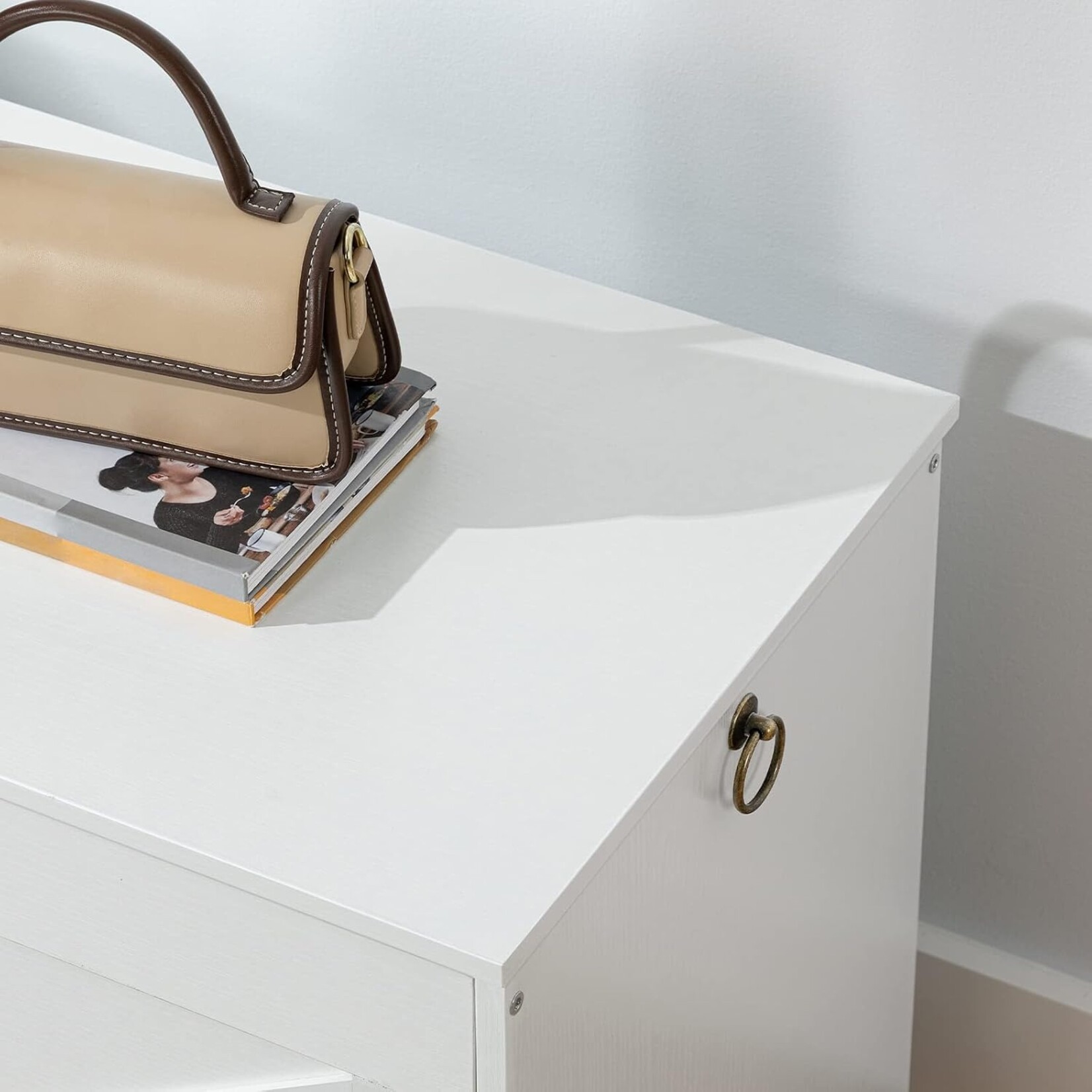 Bobbel Home Bobbel Home White Storage Chest with Lid | White | Practical Home Storage