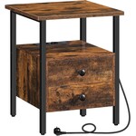 Bobbel Home Bobbel Home Bijzettafel met laadstation en lades