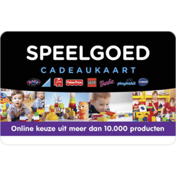 Speelgoed Cadeau Speelgoed Cadeaukaart