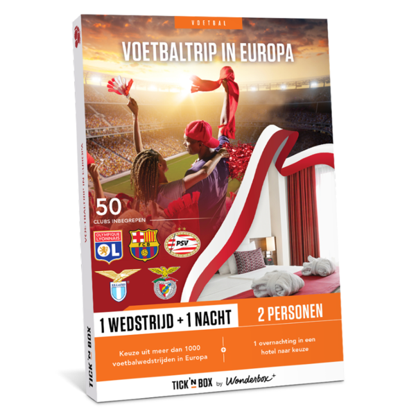 Tick'nBox Tick'nBox - Voetbaltrip in Europa