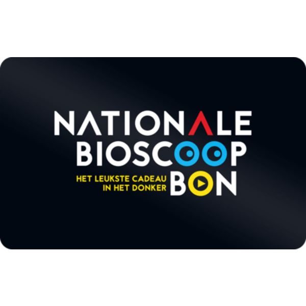 Nationale Bioscoopbon cadeaukaarten Nationale Bioscoopbon | 75 euro