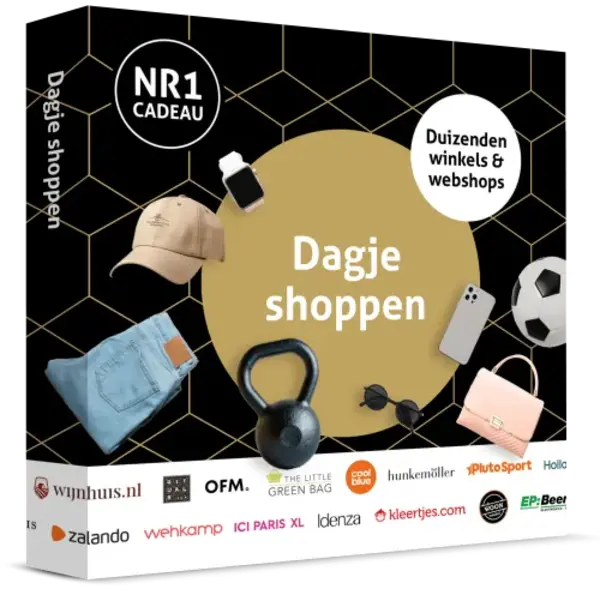 Nr 1 Cadeau Kaart NR1 Dagje Shoppen