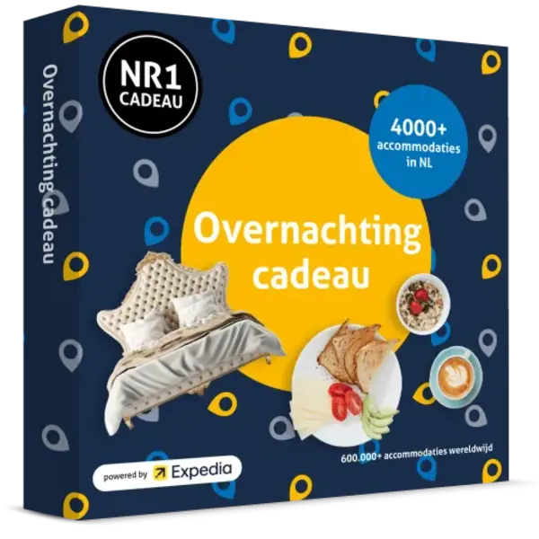 Nr 1 Cadeau Kaart NR1 Overnachting Cadeau