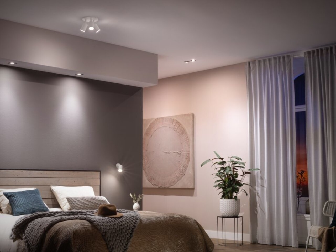 Philips HUE Leuchtmittel GU10 400 Lumen Weißes Ambiente Philips HUE Leuchtmittel GU10 400 Lumen Weißes Ambiente