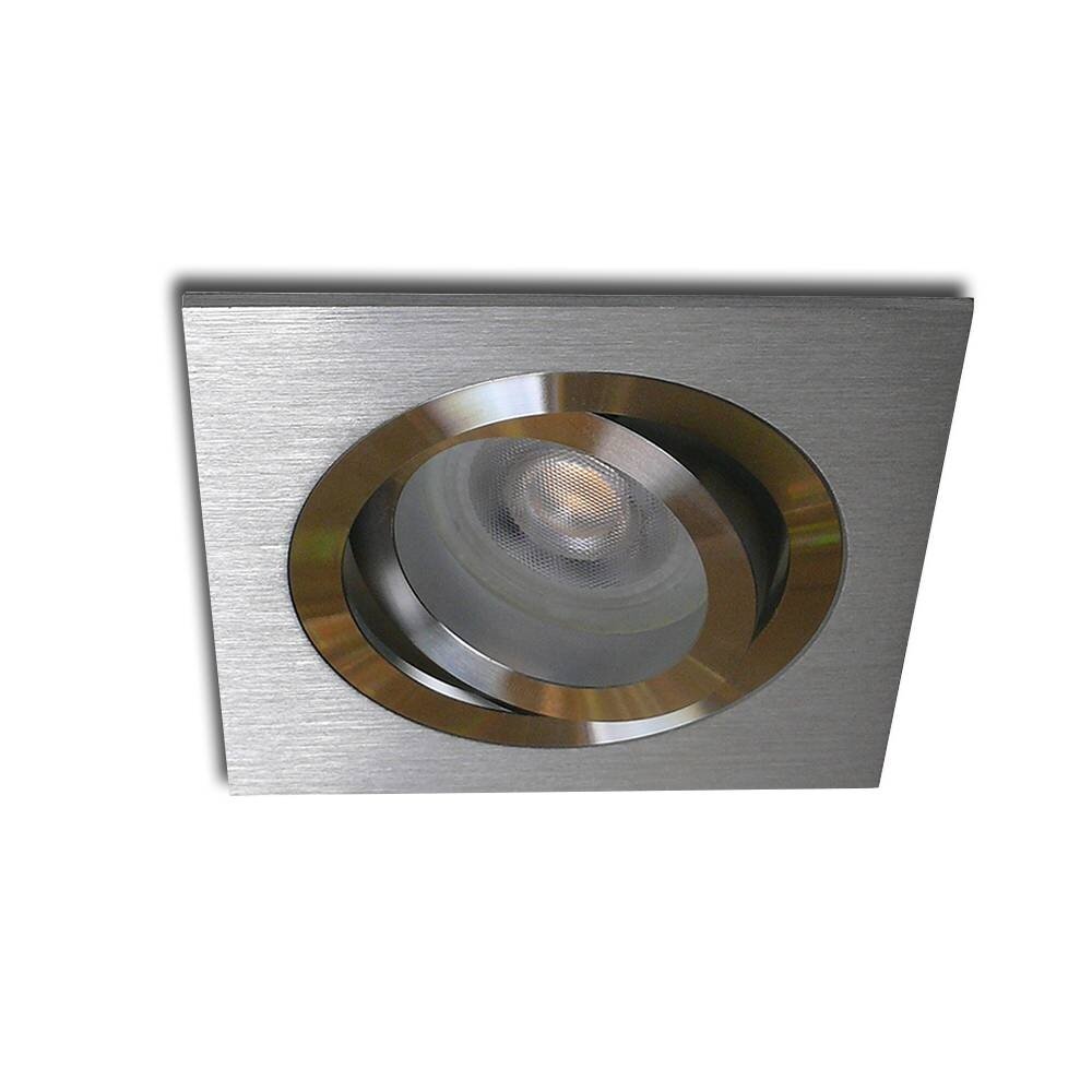 Kelpa Einbaustrahler Brescia quadratisch Aluminium Kelpa Einbaustrahler Brescia quadratisch Aluminium