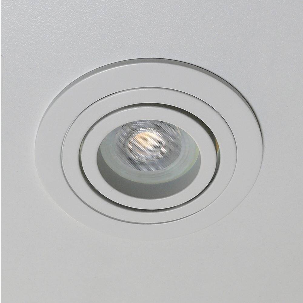 Kelpa Einbaustrahler Brescia rund weiß Kelpa Einbaustrahler Brescia rund weiß