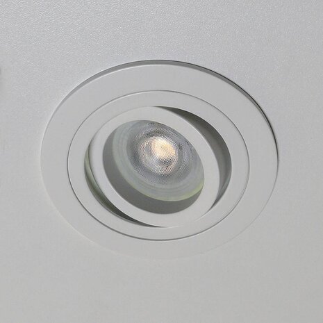 Kelpa Einbaustrahler Brescia rund weiß Kelpa Einbaustrahler Brescia rund weiß