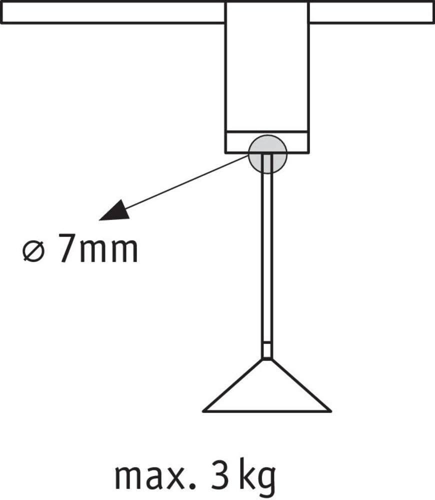Paulmann Adapter für Anhänger aus Aluminium Paulmann Adapter für Anhänger aus Aluminium