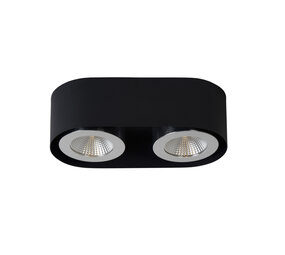 Lucide RADUS Deckenleuchte LED 2x5W 450LM 3000K Schwarz Lucide RADUS Deckenleuchte LED 2x5W 450LM 3000K Schwarz
