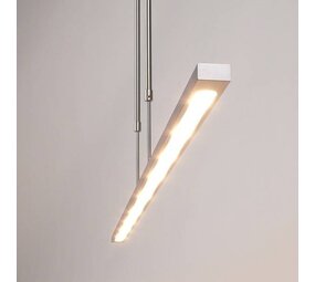 Masterlight Hängeleuchte Real 2 LED 100 cm Chrom matt