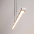 Hängeleuchte Real 2 LED 100 cm Chrom matt Hängeleuchte Real 2 LED 100 cm Chrom matt