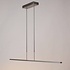 Hängeleuchte Real 2 LED 130 cm Chrom matt Hängeleuchte Real 2 LED 130 cm Chrom matt