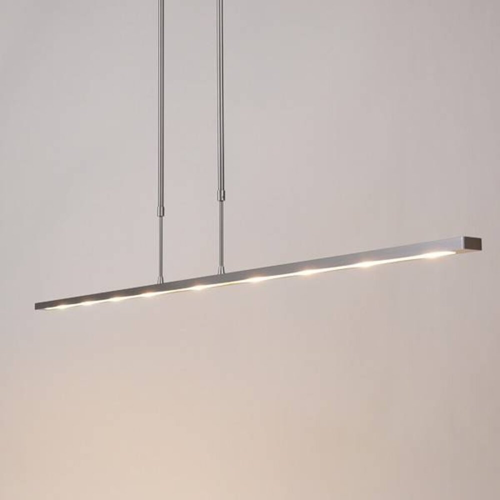 Masterlight Hängeleuchte Real 2 LED 130 cm Chrom matt Masterlight Hängeleuchte Real 2 LED 130 cm Chrom matt