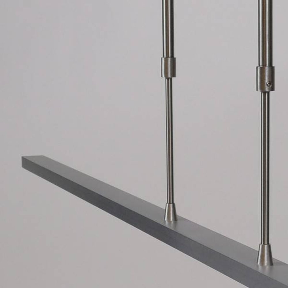 Masterlight Hängeleuchte Real 2 LED 130 cm Chrom matt Masterlight Hängeleuchte Real 2 LED 130 cm Chrom matt