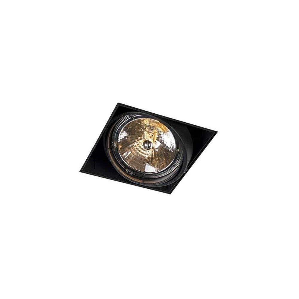 Einbaustrahler Bado 1 Licht AR111 schwarz Trimless