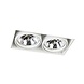 Lamponline Downlight Bado 2-flammig AR111 weiß Trimless Lamponline Downlight Bado 2-flammig AR111 weiß Trimless