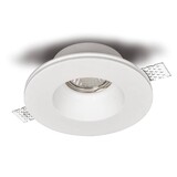 Artdelight Einbaustrahler Badu 1 Licht rund Trimless Gips