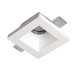 Artdelight Einbaustrahler Badu 1 Licht quadratisch Trimless Putz