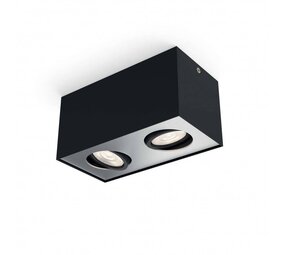 Philips Spot Box 2-Licht schwarz Philips Spot Box 2-Licht schwarz
