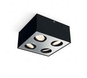 Philips Spot Box 4-Licht schwarz Philips Spot Box 4-Licht schwarz