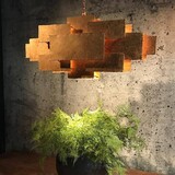 Leclercq en Bouwman Hängeleuchte Beluga altbronze