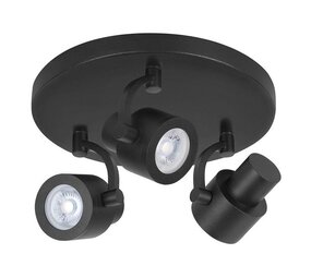 Highlight Spot Alto LED schwarz 3-Licht Highlight Spot Alto LED schwarz 3-Licht