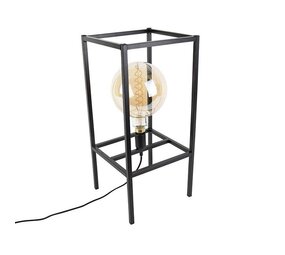 Qazqa Tischlampe Cage Qazqa Tischlampe Cage