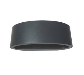 Artdelight Wandleuchte Sharp anthrazit Artdelight Wandleuchte Sharp anthrazit