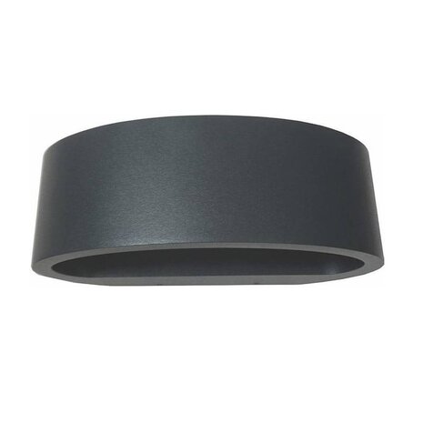 Artdelight Wandleuchte Sharp anthrazit