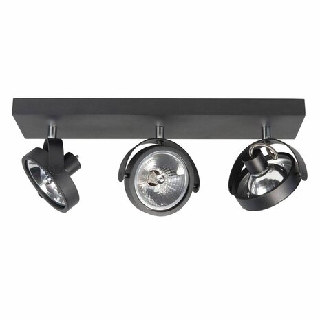 Highlight Spot Malta 3-Licht schwarz Highlight Spot Malta 3-Licht schwarz