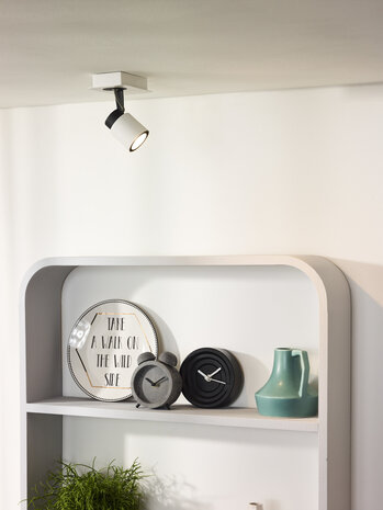 Lucide DICA LED-Deckenstrahler-Weiß-LED Dimb.-1xGU10-5W-3000K Lucide DICA LED-Deckenstrahler-Weiß-LED Dimb.-1xGU10-5W-3000K