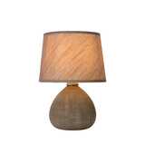 Lucide RAMZI - Tischleuchte - Ø 18 cm - 1xE14 - Braun Lucide RAMZI - Tischleuchte - Ø 18 cm - 1xE14 - Braun