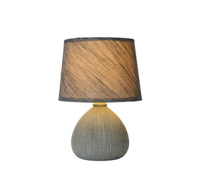 Lucide RAMZI - Tischleuchte - Ø 18 cm - 1xE14 - Grau Lucide RAMZI - Tischleuchte - Ø 18 cm - 1xE14 - Grau