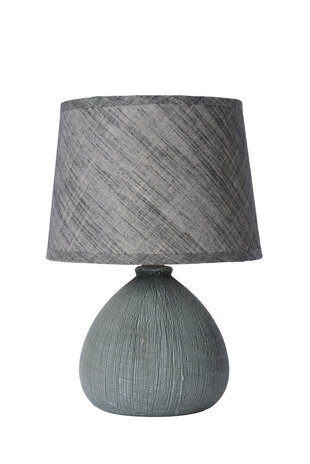 Lucide RAMZI - Tischleuchte - Ø 18 cm - 1xE14 - Grau Lucide RAMZI - Tischleuchte - Ø 18 cm - 1xE14 - Grau