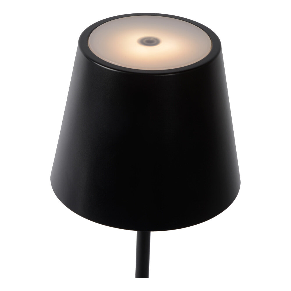 Lucide JUSTIN Tischleuchte IP54 LED2.2W H38cm Schwarz Lucide JUSTIN Tischleuchte IP54 LED2.2W H38cm Schwarz