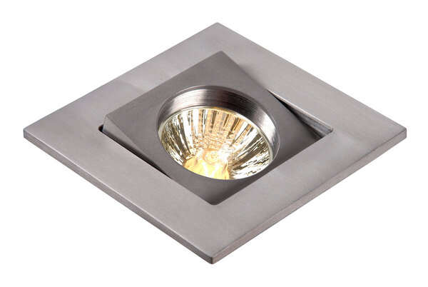 Lucide EAS Einbaustrahler Quadratisch mit Blattfedern GU10 exkl.