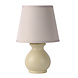 Lucide MIA Tischlampe Keramik E14 Ø17 H26cm Taupe