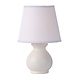 Lucide MIA Tischlampe Keramik E14 Ø17 H26cm Weiß