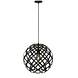 Freelight Emma 30 cm Globe Pendelleuchte schwarz Freelight Emma 30 cm Globe Pendelleuchte schwarz
