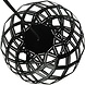 Freelight Emma 30 cm Globe Pendelleuchte schwarz Freelight Emma 30 cm Globe Pendelleuchte schwarz