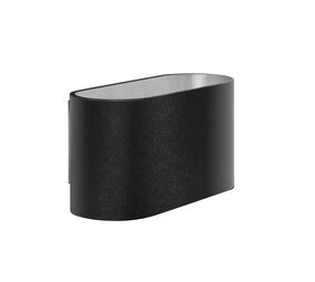 Highlight Wandleuchte Oval schwarz Highlight Wandleuchte Oval schwarz