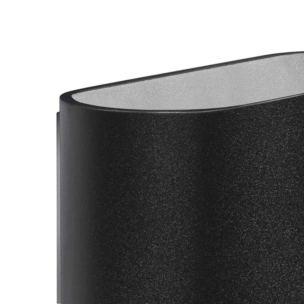 Highlight Wandleuchte Oval schwarz Highlight Wandleuchte Oval schwarz