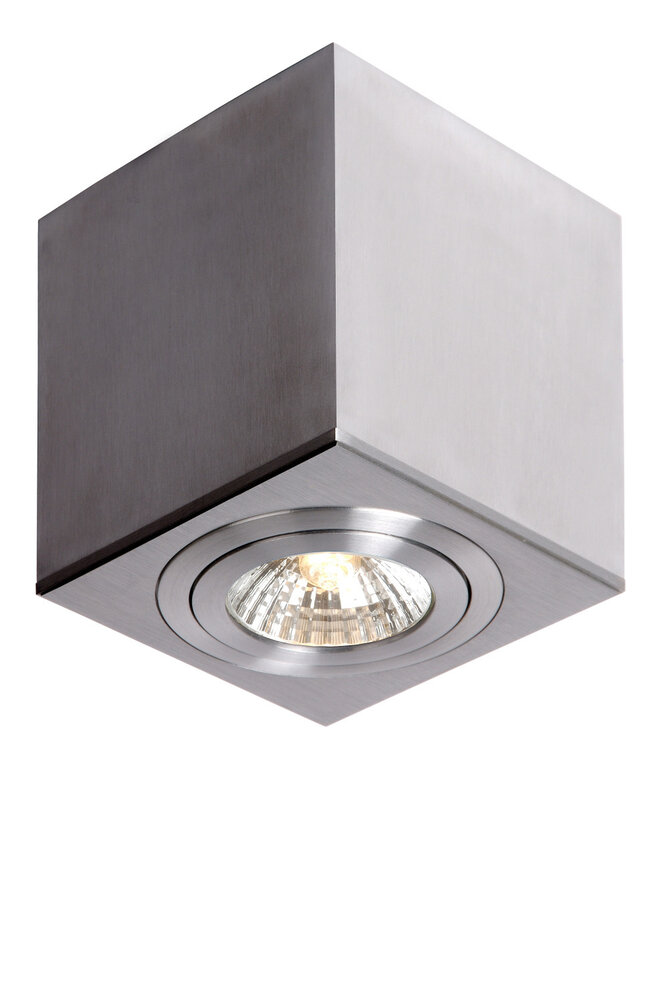 Lucide COS Spot Aufputz Quadratisch 9x9cm GU10/35W Aluminiu